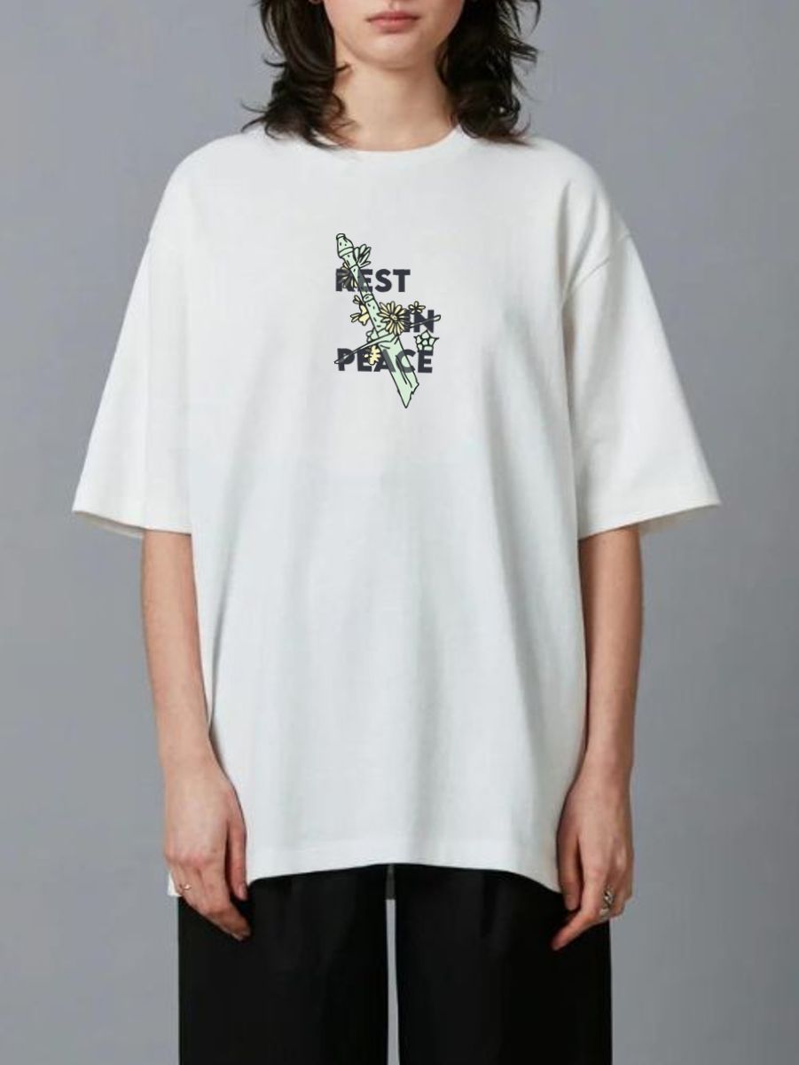 Camiseta Oversized - Rest In Peace