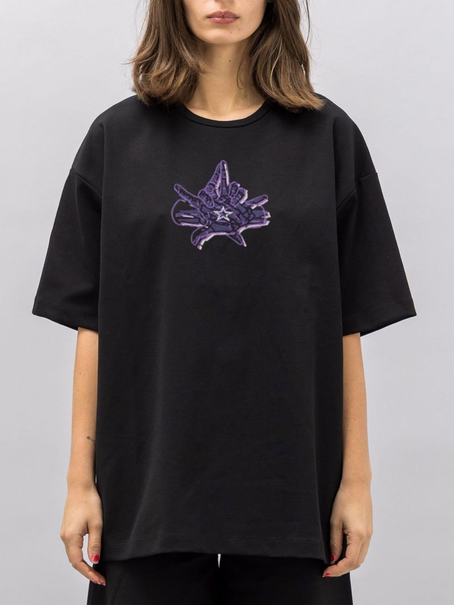 Camiseta Oversized - Starry To The Bones