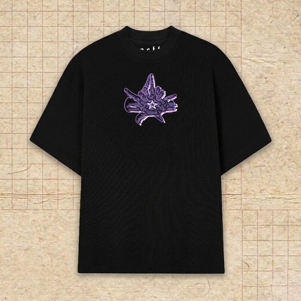 Camiseta Oversized - Starry To The Bones
